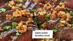 ✨Garlic butter Brazilian steak✨ Ingredients 2 lbs skirt steak ...