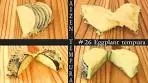 【Eggplant Tempura】Eggplant tempura with 4 types of cutting