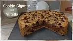 🍪 COOKIE GIGANTE con NUTELLA 🍫 | Tarta de Galleta ...