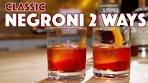 🔞 Classic Negroni Cocktail 2 Ways - Cocktails After Dark