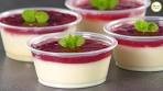 10 minutes Strawberry Vanilla Pudding -mini Jello Dessert ...