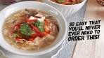15-Min Super Yummy Hot & Sour Soup 酸辣汤 Chinese Soup ...