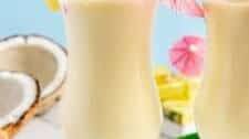 2-Ingredient Virgin Piña Colada (Mocktail)