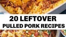 20 Leftover Pulled Pork Recipes