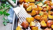 3-Ingredient Crispy Seasoned Red Potatoes