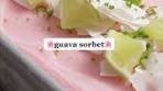 3-ingredient guava sorbet 🌸 - 33 oz guava nectar - 14 oz ...