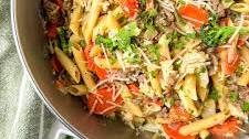 30 Minute Pasta Primavera Recipe with Italian Sausage