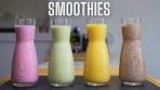 4 SMOOTHIES TO FILL UP ON VITAMINS - FOOD IS LOVE