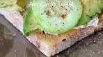 5 Days of Avocado Toast - Day 3 🥑🥒 Cucumber Hummus ...