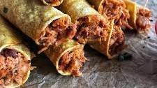 BBQ Chicken Bacon Taquitos