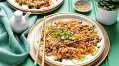 BBQ Chicken Okonomiyaki
