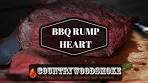 BBQ Rump Heart on the Weber Kettle