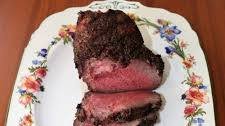 Barbeque Sirloin Roast with Rosemary-Garlic Rub