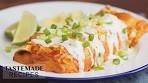 Best-Ever Buffalo Chicken Enchiladas Recipe | Tastemade