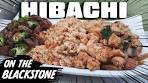 Blackstone Hibachi Steak and Chicken Teriyaki with Yum Yum ...