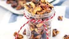 Candied Walnuts with Sea Salt and Cinnamon