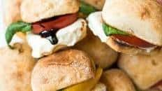 Caprese Sandwich Sliders Recipe