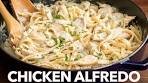 Chicken Fettuccine Alfredo Recipe - Easy Dinner