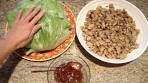 Chicken Lettuce Wraps Recipe