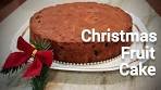 Christmas Fruit Cake | Rum & Fruit Cake | Soaked Dried Fruits