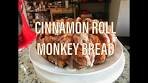 Cinnamon Roll Monkey Bread