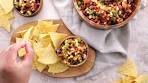 "Cowboy Caviar" Italian Dressing Bean Dip