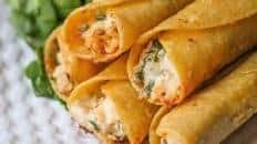 Cream Cheese and Chicken Taquitos