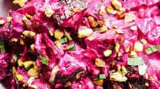Creamy Beet & Horseradish Salad