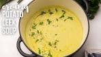 Creamy Potato and Leek Soup | The Recipe Rebel