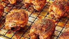 Crispy Baked Chicken Thighs