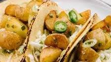 Crispy Spicy Potato Tacos