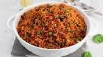 DELICIOUS VEGETABLE JOLLOF RICE (NO MEAT STOCK)