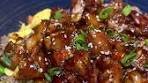 Delicious Honey Garlic Chicken Recipe with Hibachi Fried Rice