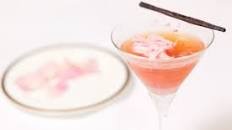 Dilmah Rose and French Vanilla t-Series Lavender Martini