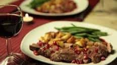 Duck Breast with Pomegranate and Star Anise Sauce