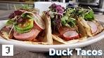 Duck Tacos from chef Jules Ramos at Chapel Grille