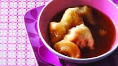 Dumplings & Apples in Maple Syrup