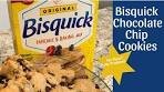 Easy Bisquick Chocolate Chip Cookies (NO FLOUR NEEDED!)