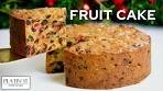 Easy Moist Non-Alcoholic Fruit Cake Recipe | Holiday ...