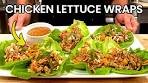 Forget PF Chang's! AMAZING Chicken Lettuce Wraps!