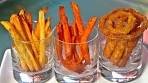 French Fries/Sweet Potato Fries & Onion Rings!