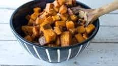 Garam Masala Roasted Sweet Potatoes