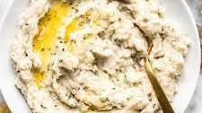 Garlic Herb Mashed Potatoes