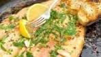 Garlic lemon trout Ingredients 1 freshly caught pan size trout ...