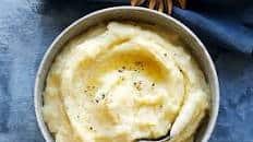 Garlic mashed potatoes