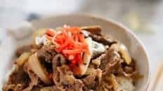 Gyudon Japanese Beef Bowls 牛丼