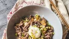 Gyudon (Japanese Beef Rice Bowl)