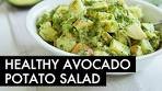 Healthy Avocado Potato Salad (No Mayo Needed!)