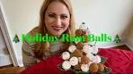 Holiday Rum Balls 🎄 (EASY No Bake Dessert)