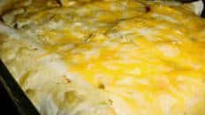 Homemade Chicken Cheese Enchiladas